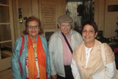 María de Jesús Lozano, Irma Rodríguez y Francisco Henríquez, Madrid 2013